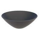 Ver imagem 2 de Cuba de Louça Para Banheiro Redonda 35x35 Cuia Cozimax Preto