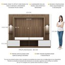 Ver imagem 3 de Estante Tv 65" com Leds Berlim Multimóveis V3392