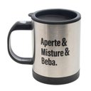 Ver imagem 1 de Caneca Lyor Mixer de Aço Inox C/tampa 380ml 2895