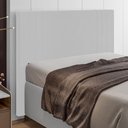 Ver imagem 2 de Cabeceira Cama Box Casal Ferrara 140cm Corano Branco - Desk Design