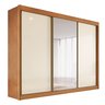 Guarda-roupa Casal 3 Portas de Correr 100% Mdf Chicago - 3