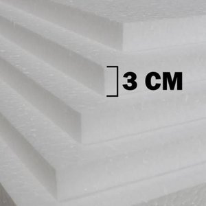 Placa de Isopor Eps Espessura 3cm (kit 20 Unidades)