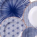 Ver imagem 3 de Aparelho de Jantar Tramontina Abstratta em Porcelana Decorada 20 Peças 96589048