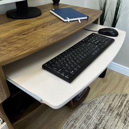  Escrivaninha para Computador com Rodízios e Espaço para Gabinete 160 - 15