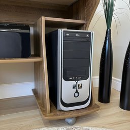 Escrivaninha para Computador com Rodízios e Espaço para Gabinete 160 - 12