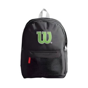 Mochila de Costas Esportiva Preta e Cinza - Wilson