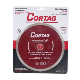 Disco de Corte Diamantado Contínuo 200x25,4mm Cortag - 2