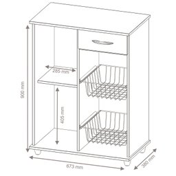 Fruteira Belize New Branco - Notável - 5