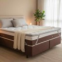 Ver imagem 2 de Pillow Top Queen Toque de Pluma Branco Tessi