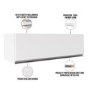 Ver imagem 4 de Armário Aéreo para Cozinha 80cm Flora M05 Branco - Inoviza