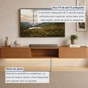 Ver imagem 7 de Rack para TV até 75 Polegadas com LED 2 Gavetas Suspenso 100% MDF 180cm Oslo Marrom