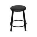 Ver imagem 2 de Kit 2 Banquetas Baixa Banco Cozinha Americana Balcão Bar Aço:preto/preto