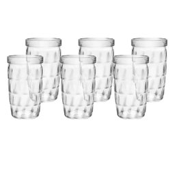 Jogo de Copos Nadir P/suco Sm Zumba 270ml 6 Un. J1360/815 - 1