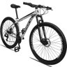 Bicicleta Aro 29 Dropp Aluminum 21v Disco Branco Preto 17´´ - 5