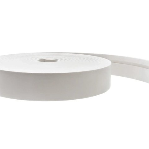 Rodapé Flexível Autoadesivo em Eva 18m Branco Linha Lucca Molduraflex