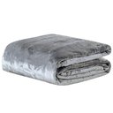 Ver imagem 1 de Cobertor Snow Queen Mantinha P/ Viagem Macia - Flint - Cinza