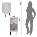 Ver imagem 5 de Balcão para Cozinha 40cm 1 Porta Mdf Branco Cz3303