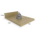 Ver imagem 6 de Balcão para Cozinha 40cm 1 Porta Mdf Branco Cz3303