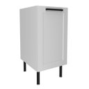 Ver imagem 1 de Balcão para Cozinha 40cm 1 Porta Mdf Branco Cz3303