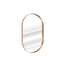 Espelho Oval com Moldura em Metal 80 x 50 cm - 2