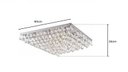Ver imagem 3 de Plafon Sky 3060tr Grape Cromado Cristais Transp Skylight