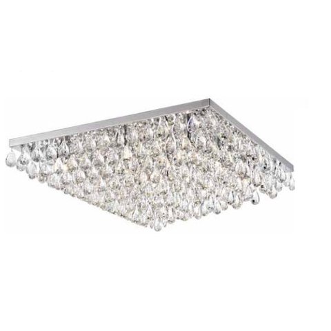 Plafon Sky 3060tr Grape Cromado Cristais Transp Skylight