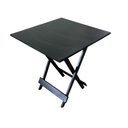 Ver imagem 4 de Conjunto Mesa Dobrável com Tampo em Mdf Ultra Plus e 4 Cadeiras Dobráveis Preto