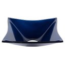 Ver imagem 3 de Gabinete de Vidro 40cm para Banheiro Cuba Quadrada Azul - Dahora
