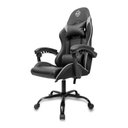 Ver imagem 3 de Cadeira Gamer TGT Heron TC, Preto e Cinza, TGT-HRTC-BL01