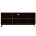 Ver mais imagens de Rack para Sala de Estar TV 60 Polegadas Madeira Maciça 160cm Ethos F06 Café - Lyam Decor