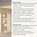 Ver mais imagens de Armário Aéreo 2 Portas Vidro Reflecta Infinito Rainha Marrom/Nature