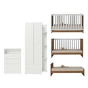 Ver mais imagens de Quarto de Bebê Completo com Berço 3 em 1 para Colchão 130x60cm Confete Multimóveis MP4910