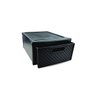 Kit 3 Gaveteiro Modular Empalhável Organizador Multiuso Rattan Plástico Resistente 1 Unidade Cor:Pre - 4