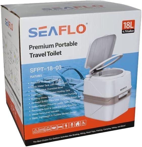 Vaso Sanitário Portatil Seaflo 18l - 8