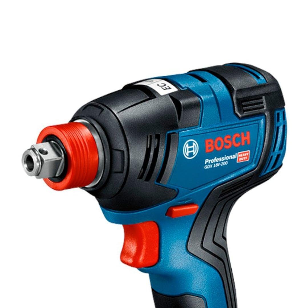 Chave de Impacto Bosch Gdx 18v-200 200 N.m Hex/quad - 2