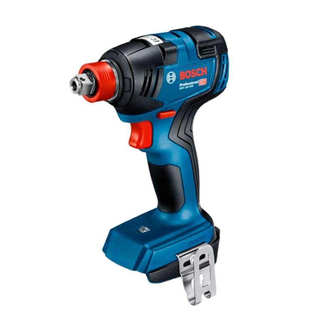 Chave de Impacto Bosch Gdx 18v-200 200 N.m Hex/quad