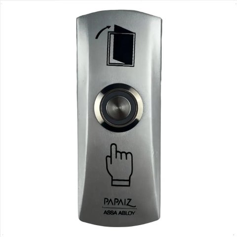 Botoeira Mecânica de Sobrepor com Botão de Aço Inox - Papaiz