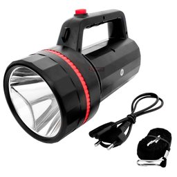 Lanterna Holofote Super Potente Led 100w Alcança 2km P/ Sítio	E Luminaria de Emergencia 24 LEDS SMD - 5