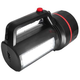 Lanterna Holofote Super Potente Led 100w Alcança 2km P/ Sítio	E Luminaria de Emergencia 24 LEDS SMD - 6