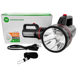 Lanterna Holofote Super Potente Led 100w Alcança 2km P/ Sítio	E Luminaria de Emergencia 24 LEDS SMD - 9