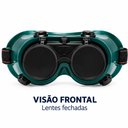 Ver imagem 6 de Óculos para Solda Premium Articulável Segurança Profissional