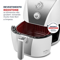 Fritadeira Air Fryer Britânia 5l Branca Redstone 1500w 220v - 4