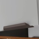 Ver imagem 3 de Armário Aéreo Maior Luisa 120cm 3 Portas MDF Bater Off White Moderna