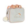 Bolsa Maternidade Chevron Nuvem Rosé 34cm - 1