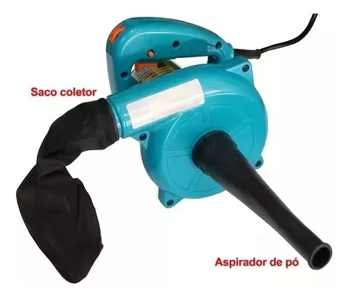Soprador De Ar Aspirador Pó Computador Notebook 110v - 6