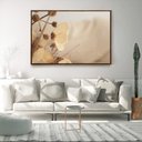 Ver imagem 1 de Quadro Decorativo Horizontal Coleção In Nature Com Moldura e Sem Vidro 40X60