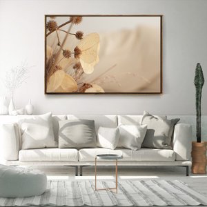 Quadro Decorativo Horizontal Coleção In Nature Com Moldura e Sem Vidro 40X60