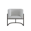 Ver imagem 2 de Kit Sofá 2 Lugares + 2 Poltronas Bouclê Preto Cinza