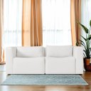 Ver imagem 2 de Sofá 2 Lugares Billy 150cm Orgânico Luxo Recepção Bouclé