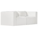 Ver imagem 3 de Sofá 2 Lugares Billy 150cm Orgânico Luxo Recepção Bouclé